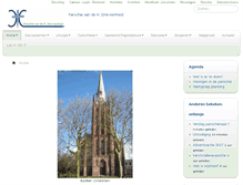 Tablet Screenshot of 3eenheidparochie.nl